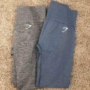 GYMSHARK VITAL SEAMLESS 2 PAIRS